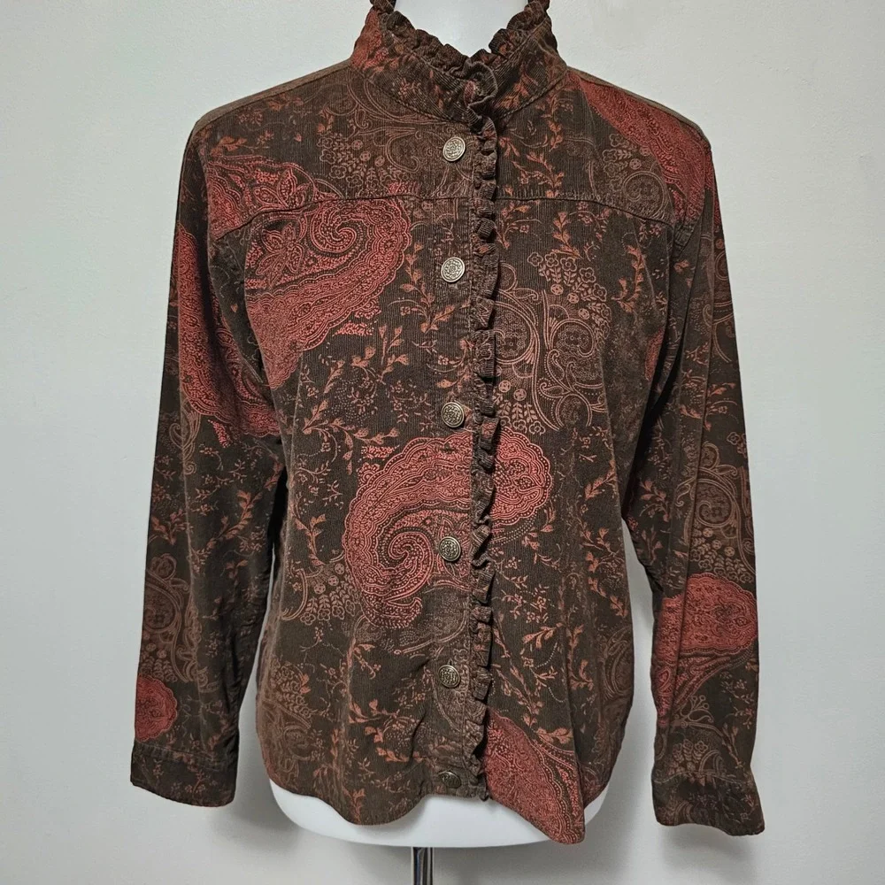 krazy kat corduroy top